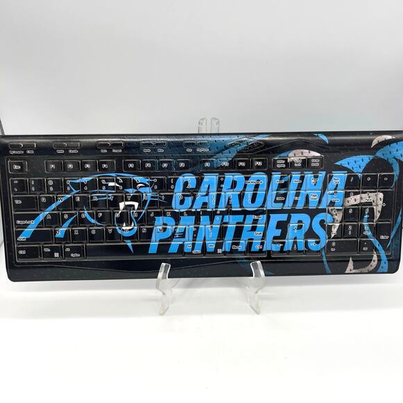 Keyscaper Other - Keyscaper 510W Carolina Panthers Wireless USB Keyboard
